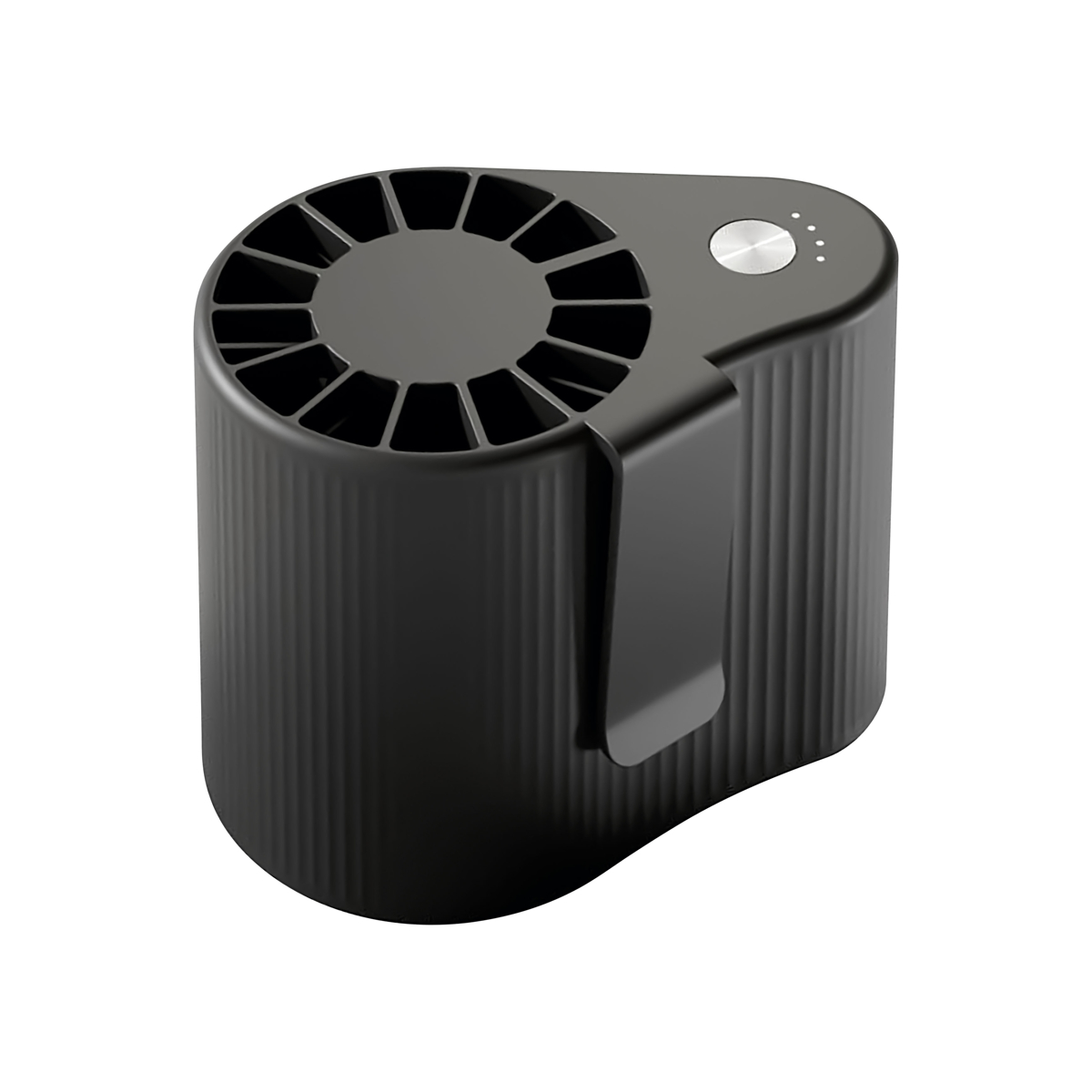 ベルトファン USB充電式 ベルトクリップファン 冷却 （ 扇風機 ファン クリップ式 風量4段階 手ぶら ハンズフリー 衣服 涼しい 風 暑さ対策 暑さ 汗 ムレ 対策 防止 熱中症対策 上半身 通勤 通学 自転車 旅行 アウトドア 夏 ）