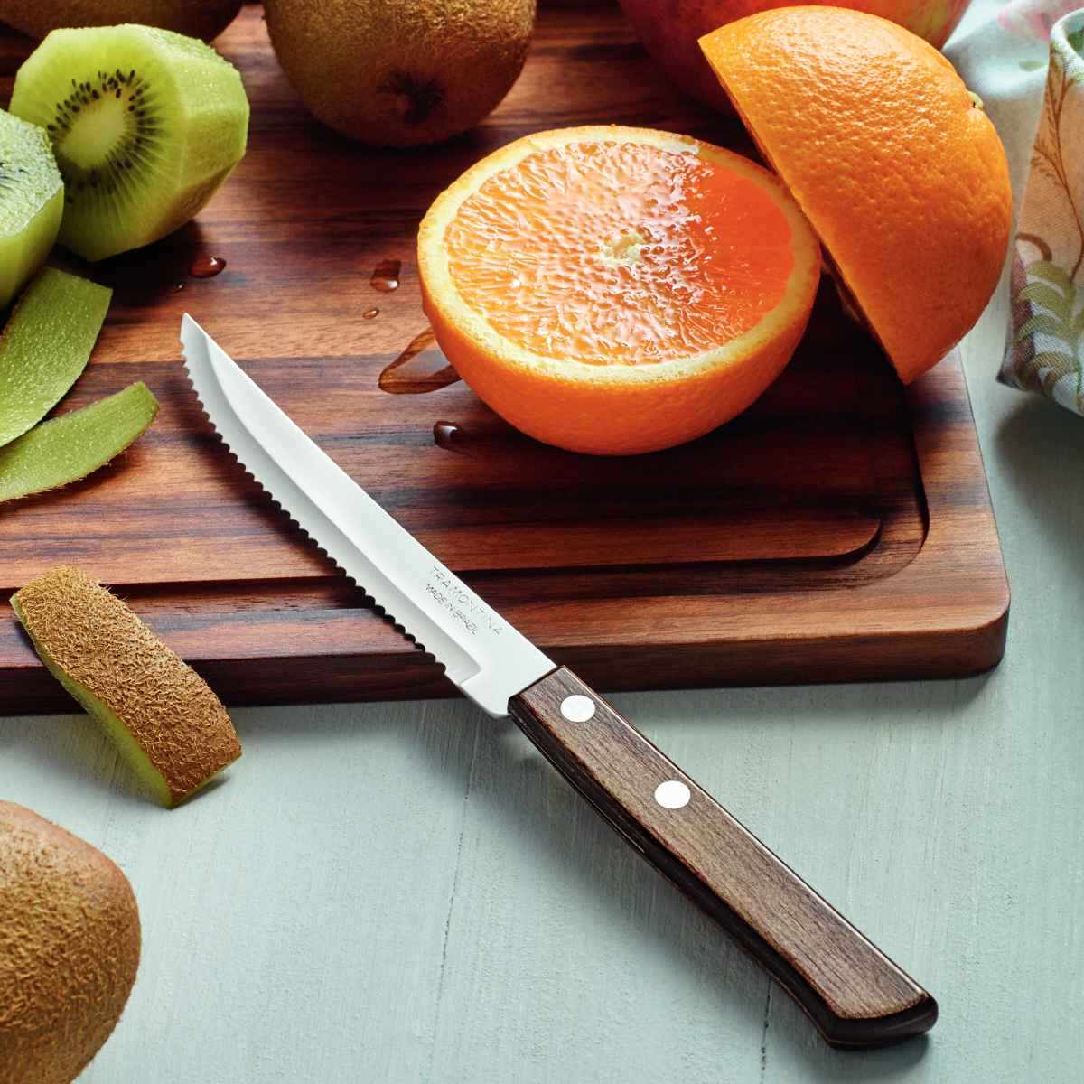 ステーキナイフ&フォーク 4点セット ポリウッド ステンレス ト