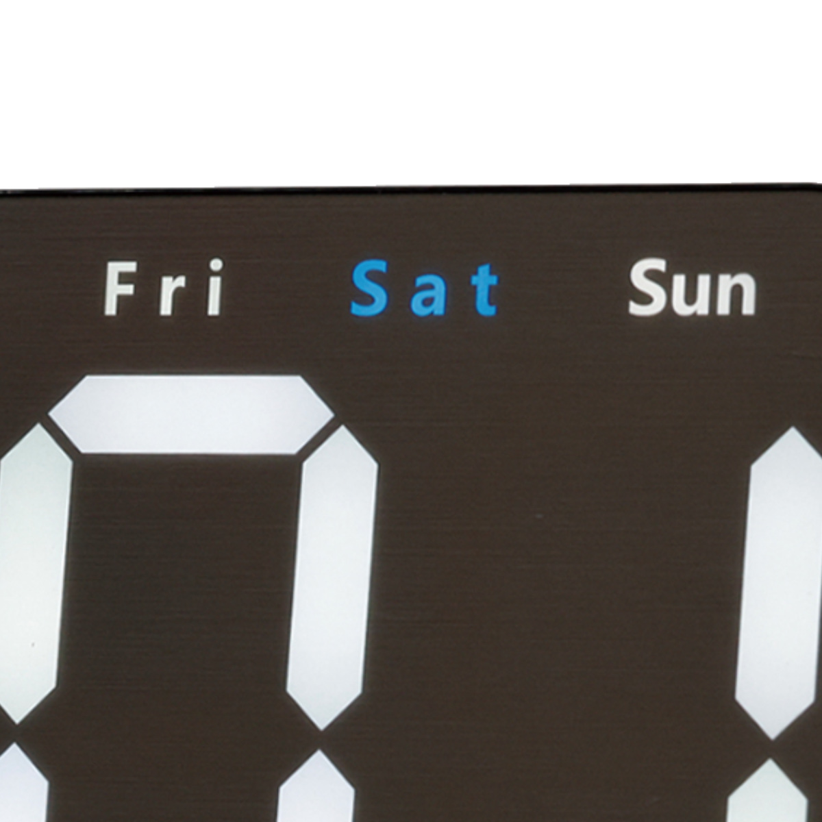 置き時計 LED デジタル時計 リモコン付き 置き掛け兼用 SLOWER ビエント アルミニウム ( 温度計 カレンダー USB LED時計 置き 掛け アラーム スヌーズ カウントダウン ストップウォッチ 輝度調整 曜日表示 おしゃれ )