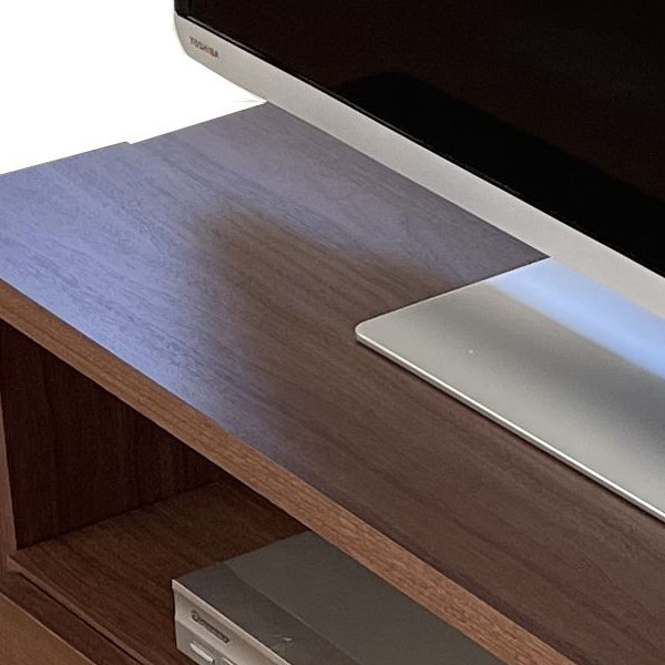 テレビ台 ローボード 高さ4段階調節 T-BASE 幅97cm ( 開梱設置 テレビボード TV台 TVボード テレビラック AVボード テレビ 完成品 収納 リビング収納 高級感 国産 木目 ブラウン ホワイト ナチュラル おしゃれ ) 【ブラウン】 ブラウン