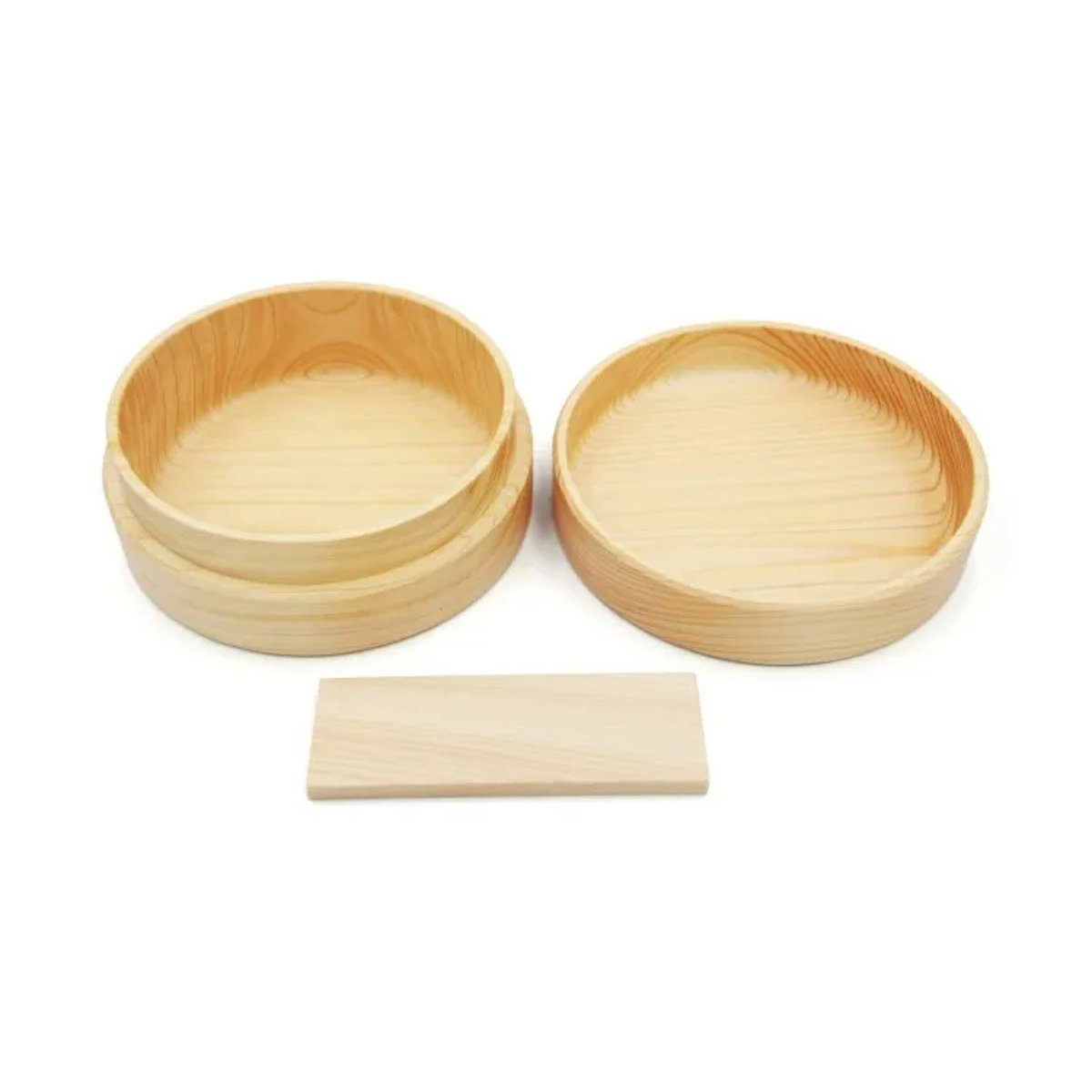 くり抜き弁当箱 1段 550ml 紀州桧弁当箱 type MG ナチュラル ( 弁当 食洗機対応 天然木 紀州桧 一段 おしゃれ 仕切り付き 日本製 食洗機OK お弁当 木 木製 くりぬき ランチボックス シンプル 和風 お弁当箱 弁当箱 )