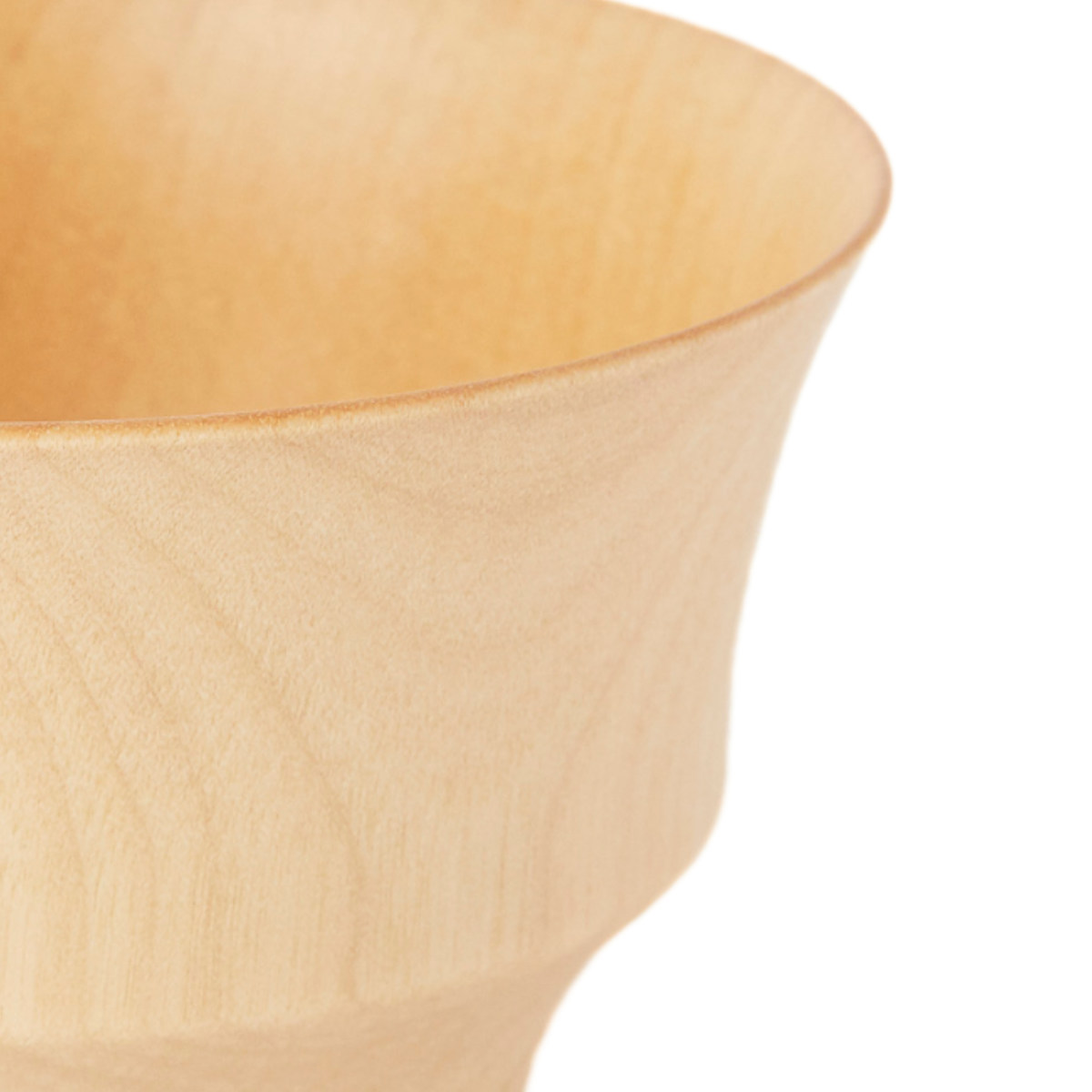 汁椀 B.C. 水目桜 HACHI ( 食洗機対応 320ml 木製 天然木 日本製 茶碗 お椀 スープボウル 食器 和食器 ナチュラル おしゃれ カフェ風 和モダン ) 【ブラウン】 ブラウン