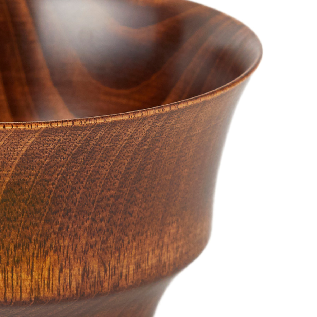 汁椀 B.C. 水目桜 HACHI ( 食洗機対応 320ml 木製 天然木 日本製 茶碗 お椀 スープボウル 食器 和食器 ナチュラル おしゃれ カフェ風 和モダン ) 【ブラウン】 ブラウン