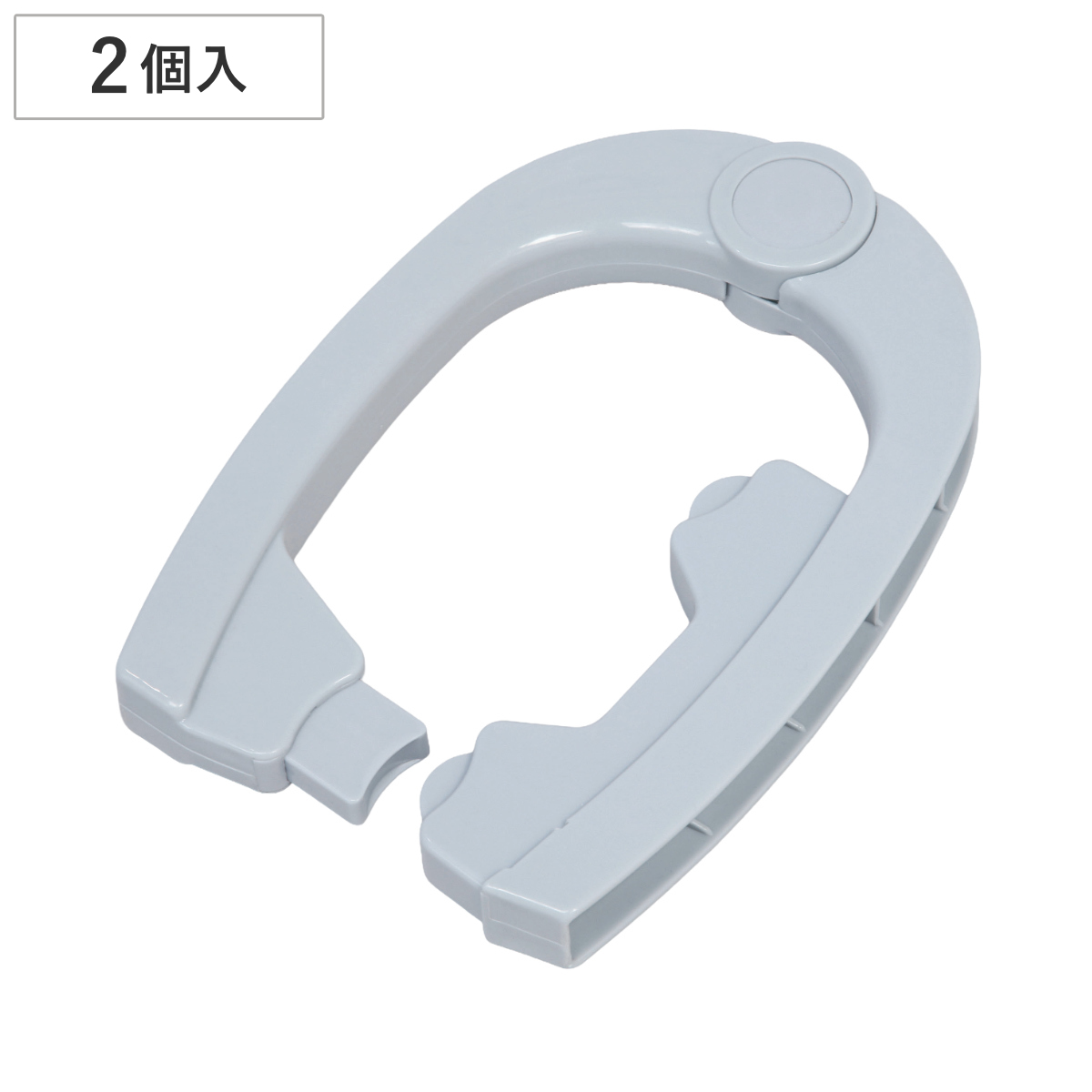 ふとんばさみ 2個入 らくらく布団ばさみ （ 布団バサミ 洗濯ばさみ 洗濯 ピンチ 物干し 布団干し 竿 物干し竿 固定 布団はさみ 布団 毛布 シーツ ベランダ バルコニー 落下防止 洗濯用品 ）
