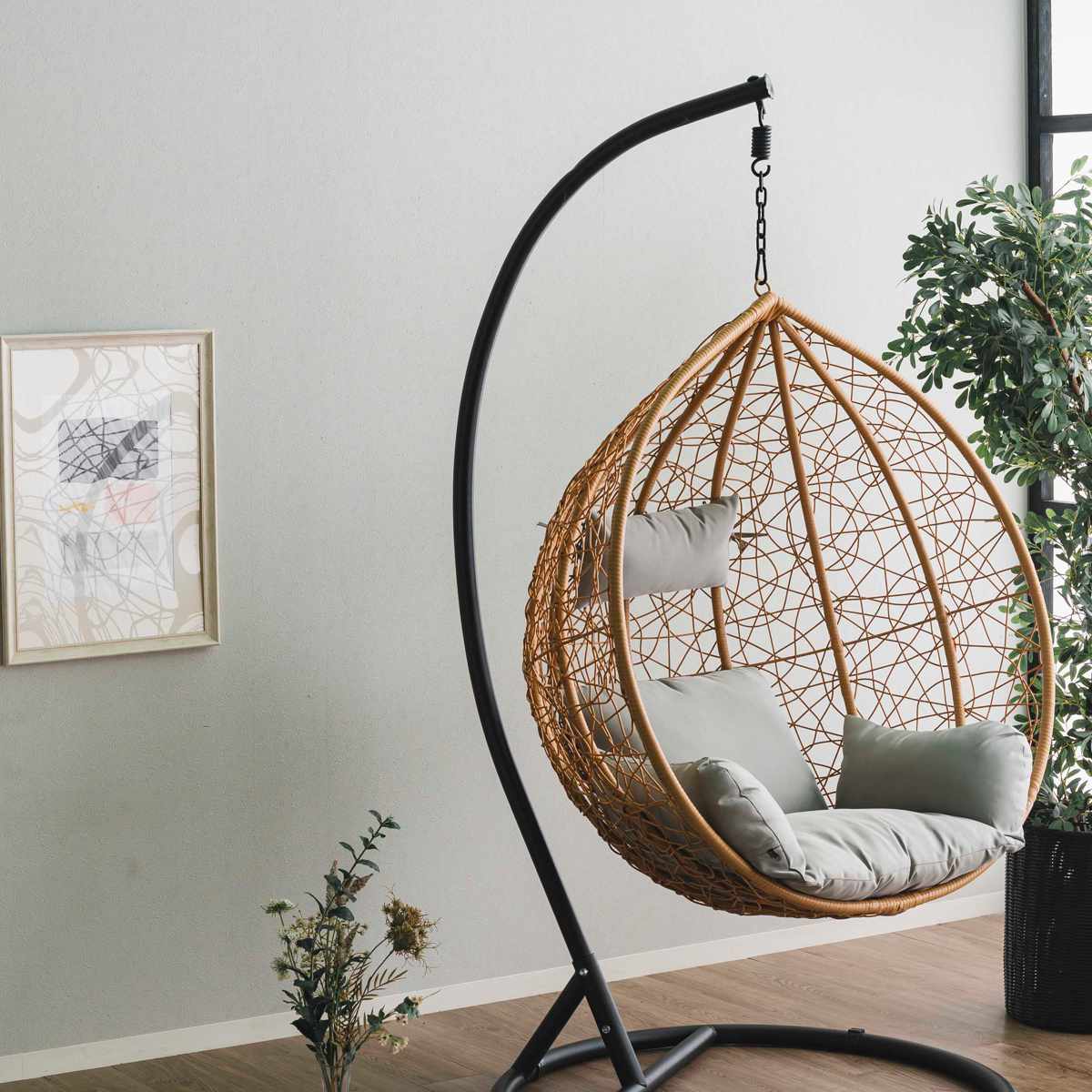 (AKR)ハンギングチェア ガーデンチェア Breeze Gardenシリーズ ハンギングチェア