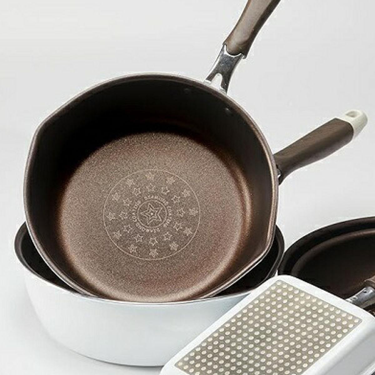 フライパン 24cm 深型 IH対応 軽量 ダイヤモンドコーティング Cokwer 軽くて丈夫なフライパン ( ガス火対応 金属ヘラOK ふっ素加工 軽い 炒め鍋 24ンチ 片手鍋 いため鍋 フッ素加工 フッ素コーティング アルミ製 )