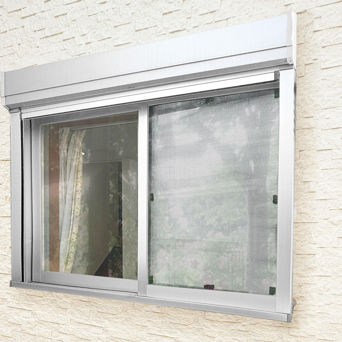 窓貼りシート 遮光 断熱 クールシート 90×90cm 4枚セット ( 窓用 遮光シート シート 窓 腰高窓 UVカット 目隠しシート 粘着シート ガラス 貼る 窓シート 断熱シート 目隠し 防犯 ガラスに貼るフィルム 省エネ 節電 エコ ) 【ブラック×ライトグレー】 ブラック×ライトグレー