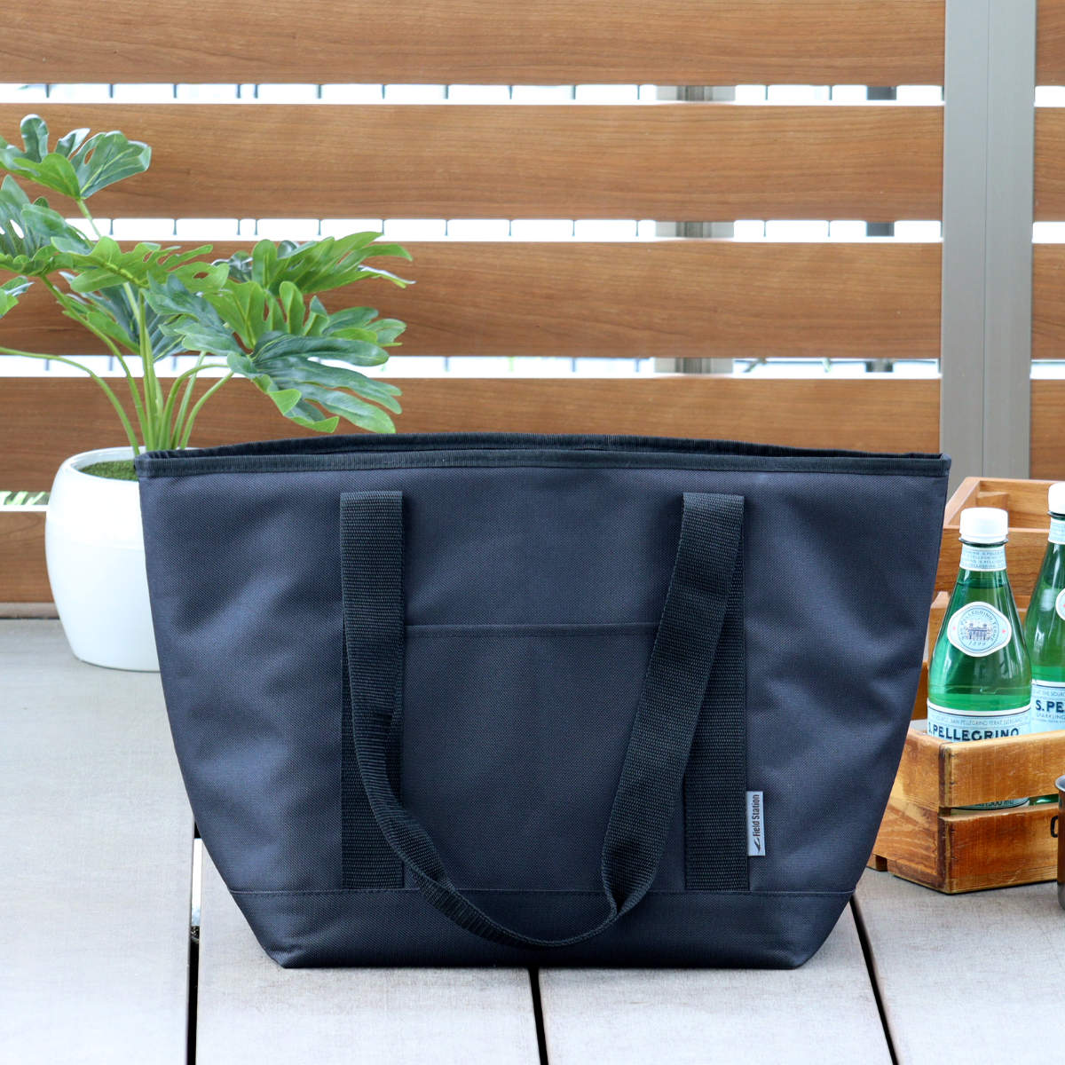 トート保冷バッグ M 16L 防水 ( 保冷 マチ広 トート 保冷バッグ 中型 クーラーバッグ クーラートートバッグ バッグ ショッピングバッグ お弁当 コンパクト 大容量 買い物 ショッピング お買い物バッグ 防水バック シンプル 無地 )