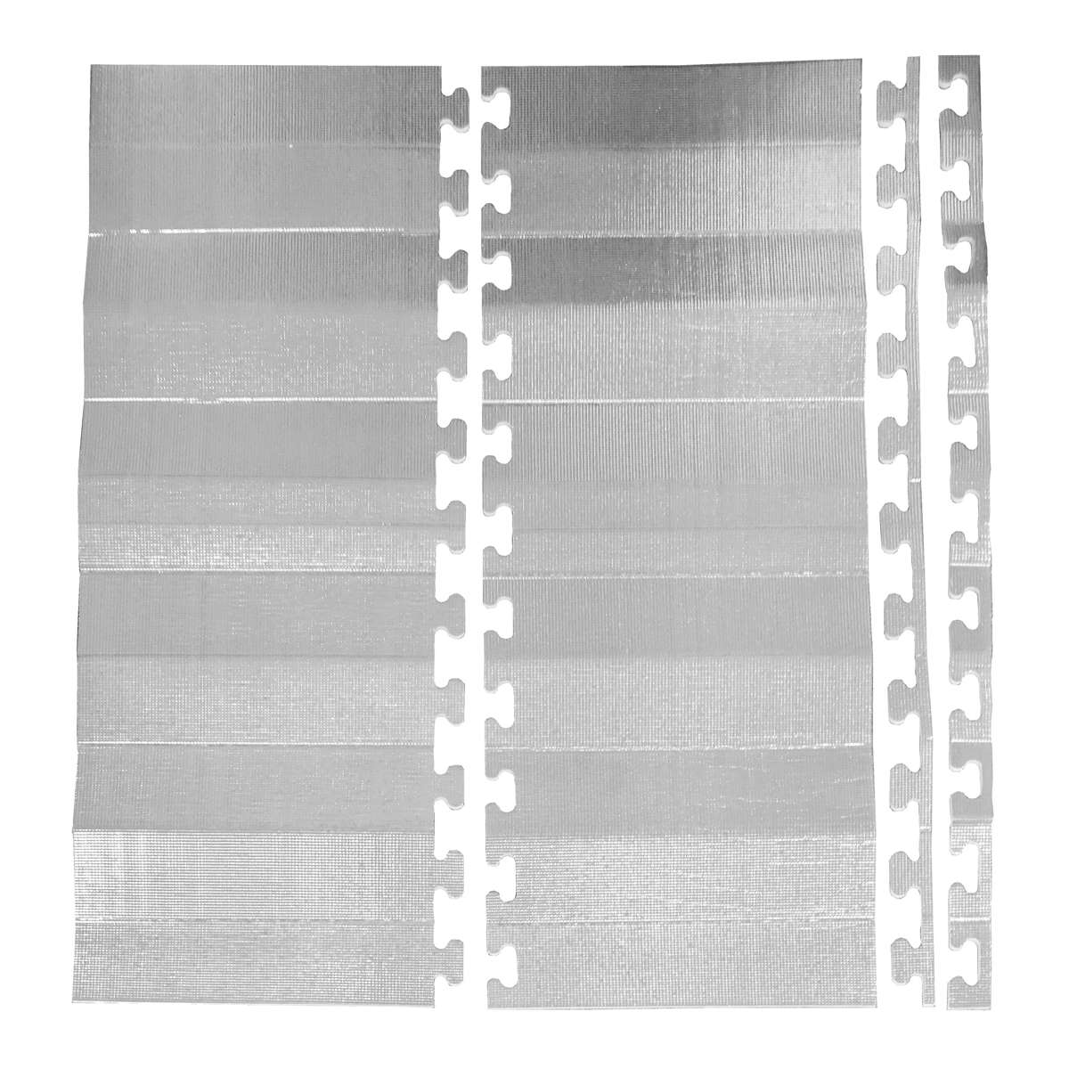 保温シート アルミマット 防ダニ ほかほかDX 1.5畳 折り畳みタイプ ジョイント式 ( 2枚入 60×170 厚さ5mm 防音1級 断熱シート 保温マット ホットカーペット 断熱マット カーペット ラグ 絨毯 下敷き アルミ 保温 冷気 遮断 断熱 )