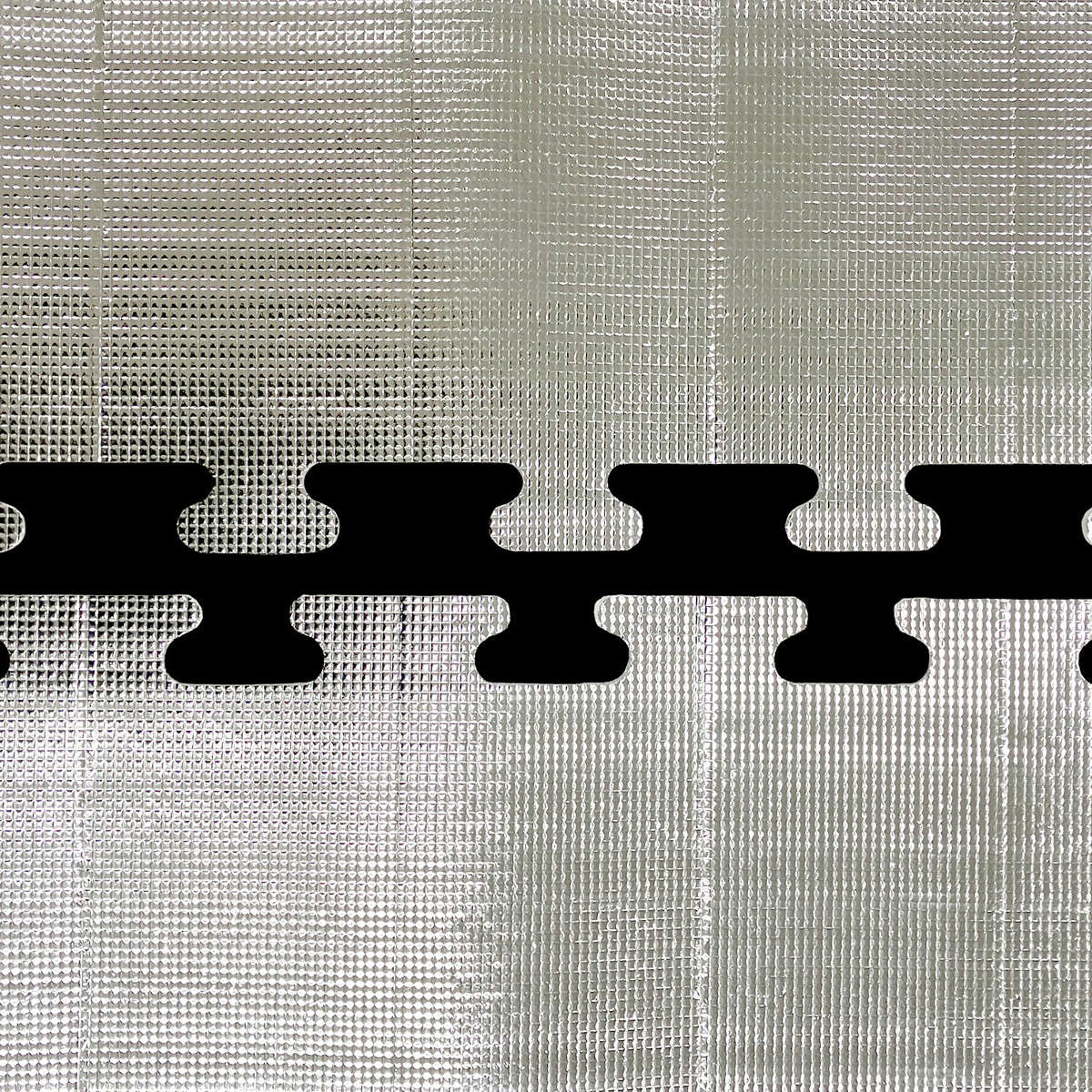 保温シート アルミマット 防ダニ ほかほかDX 1.5畳 折り畳みタイプ ジョイント式 ( 2枚入 60×170 厚さ5mm 防音1級 断熱シート 保温マット ホットカーペット 断熱マット カーペット ラグ 絨毯 下敷き アルミ 保温 冷気 遮断 断熱 )