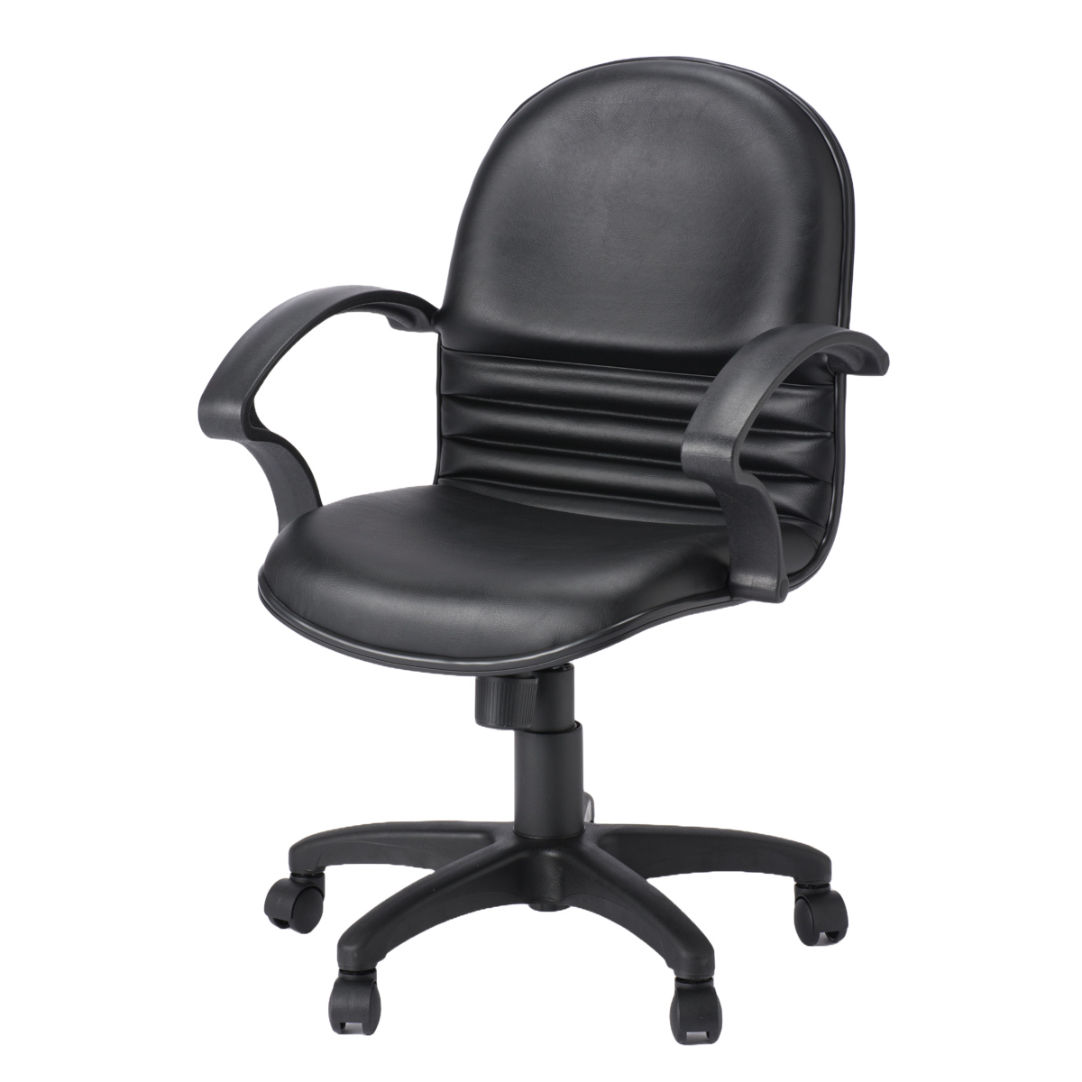 麻雀チェア 座面高45~55cm 同色4脚セット 昇降式 肘付 麻雀イス triple ( 麻雀 椅子 マージャンチェア 風営法基準サイズ適合 肘掛け チェア 雀荘 レザー調 ロッキング機能付き リクライニング 高さ調節 耐久性 硬め 卓用 ) 【ブラック】 ブラック