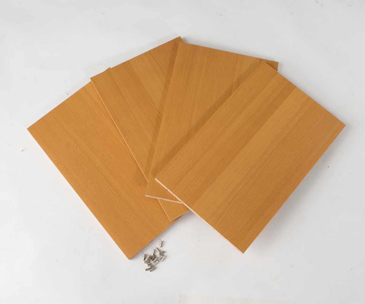 専用棚板 幅90cm 棚板4枚セット ( 追加棚板 専用 棚板のみ 4枚 追加 幅90cm用 本棚 ダボ付 ) 【ブラウン】 ブラウン