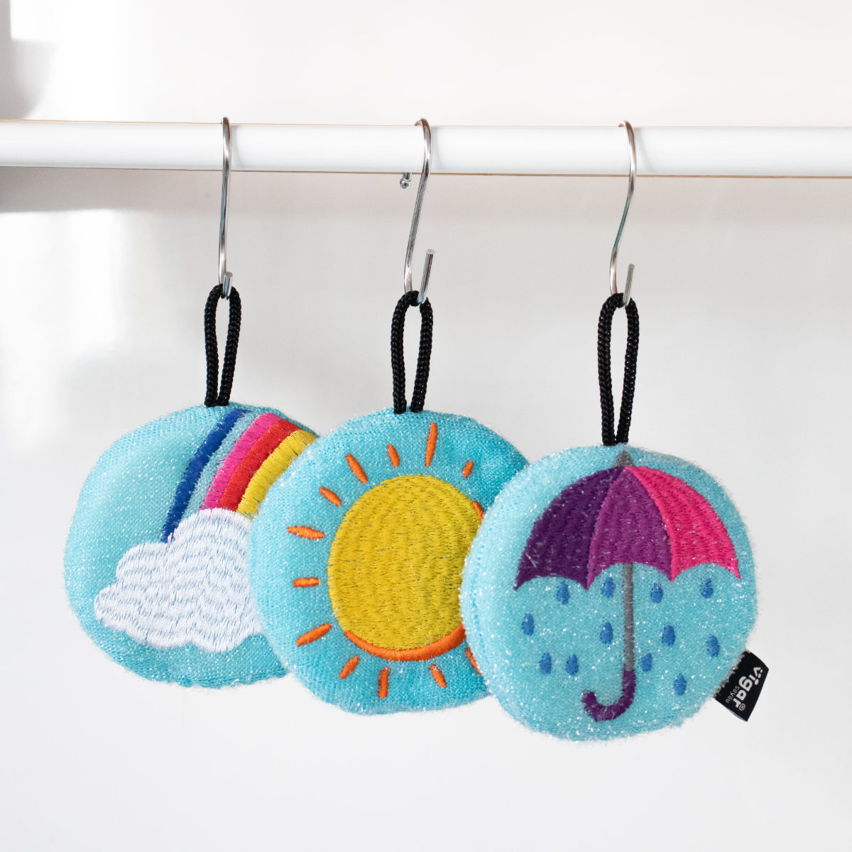 スポンジ Vigar 3個入り ( ヴィガール キッチンスポンジ 食器用スポンジ キッチン 丈夫 台所用スポンジ クリーナー 食器用 食器洗い 皿洗い ) 【ウェザー】 ウェザー