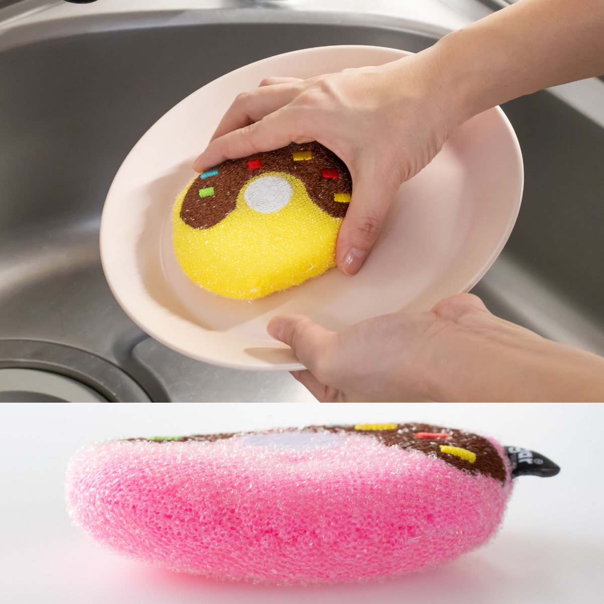 スポンジ Vigar 3個入り ( ヴィガール キッチンスポンジ 食器用スポンジ キッチン 丈夫 台所用スポンジ クリーナー 食器用 食器洗い 皿洗い ) 【ウェザー】 ウェザー