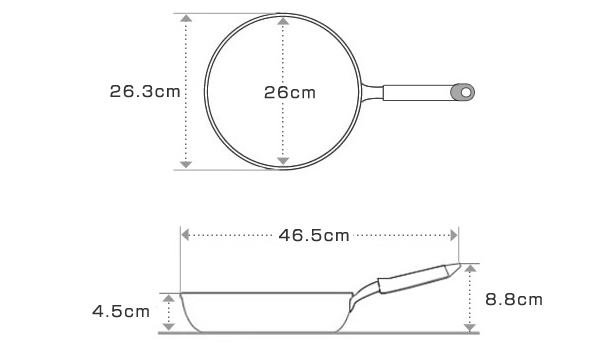 フライパン Vita Craft ビタクラフト フライパン スーパー鉄 26cm No