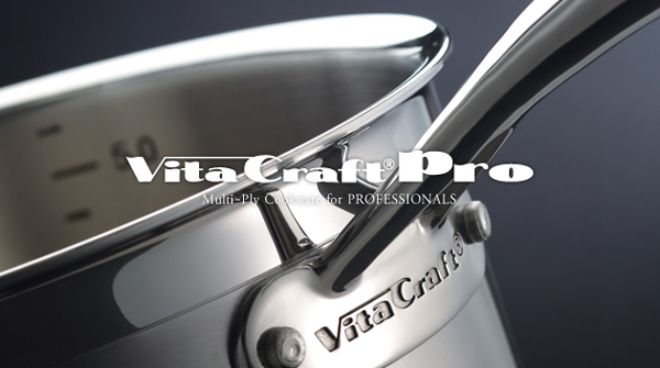 Vita Craft ビタクラフト 半寸胴鍋 両手鍋 7.7L プロ No.0223 IH対応 業務用