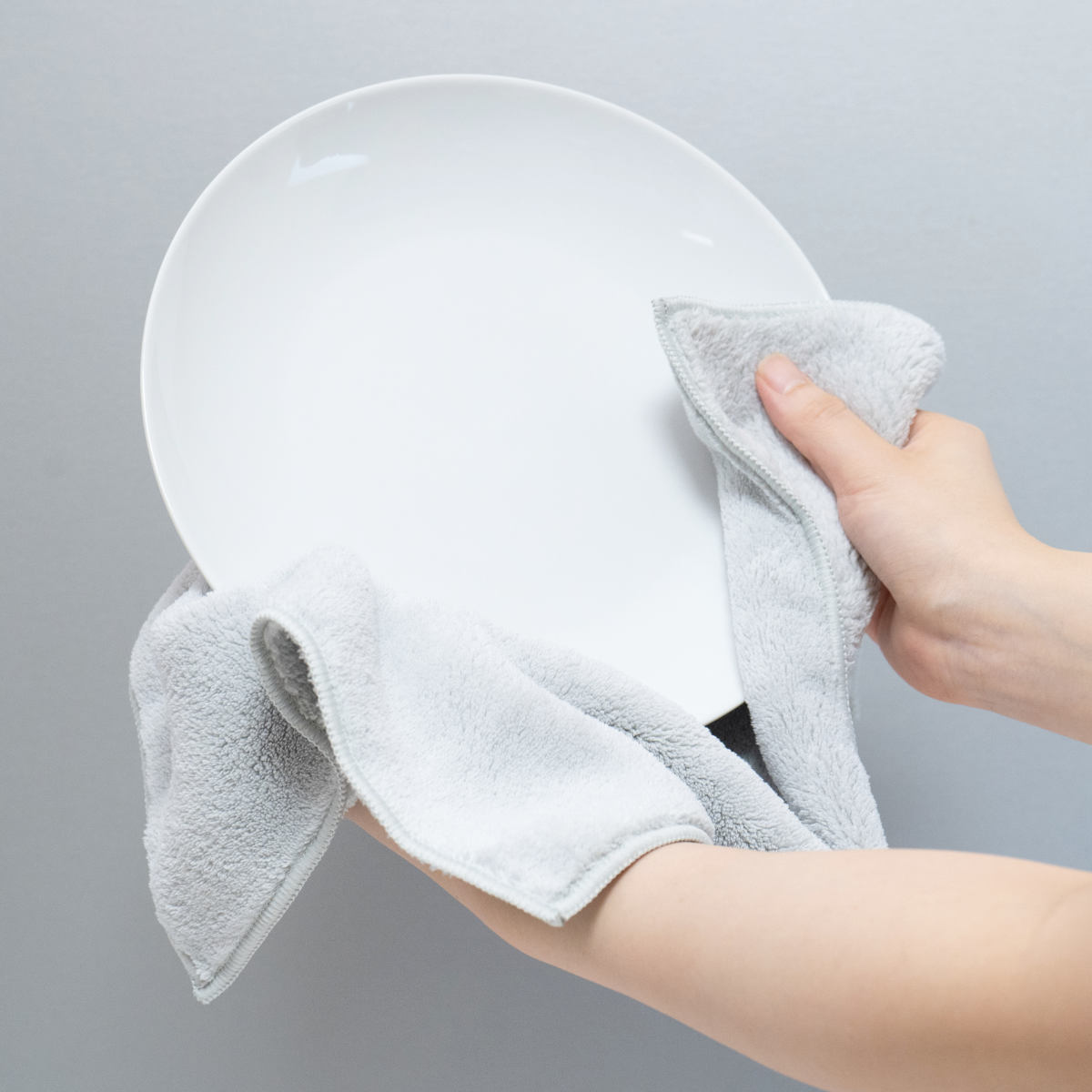 水切りマット ふきん &kit マットとしても使えるふきん 5枚入 ( 吸水 おしゃれ 洗える 布巾 キッチンクロス 吸水マット お皿拭き 厚手 水切り用マット水切り 食器 乾燥 ディッシュマット 食器乾燥用マット ディッシュクロス )