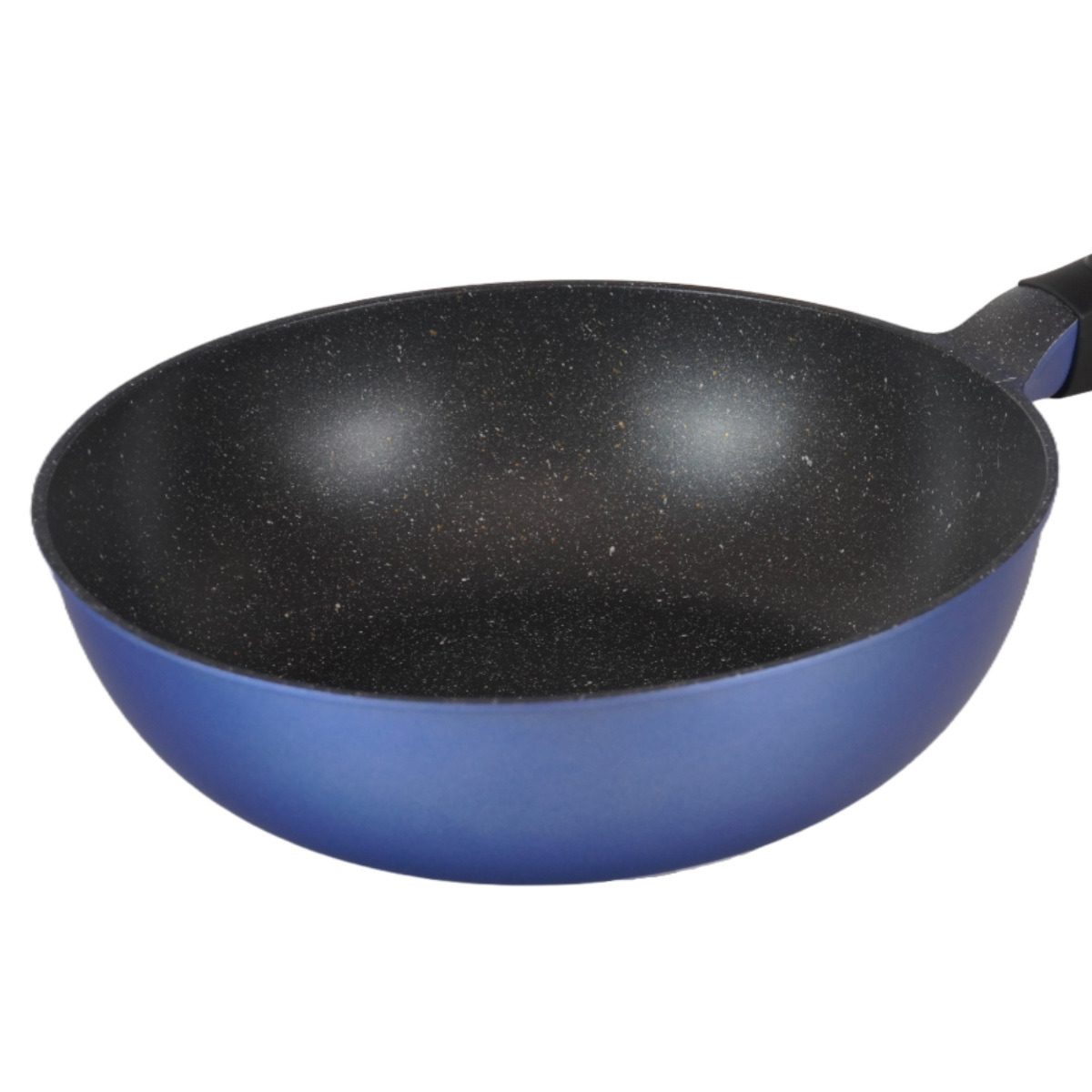 いため鍋 28cm ガス火専用 軽量 ウルトライト 深型フライパン ( ガス火対応 直火対応 炒め鍋 ふっ素加工 フッ素加工 軽い 28センチ 深型 フッ素コーティング アルミ製 PFOAフリー )