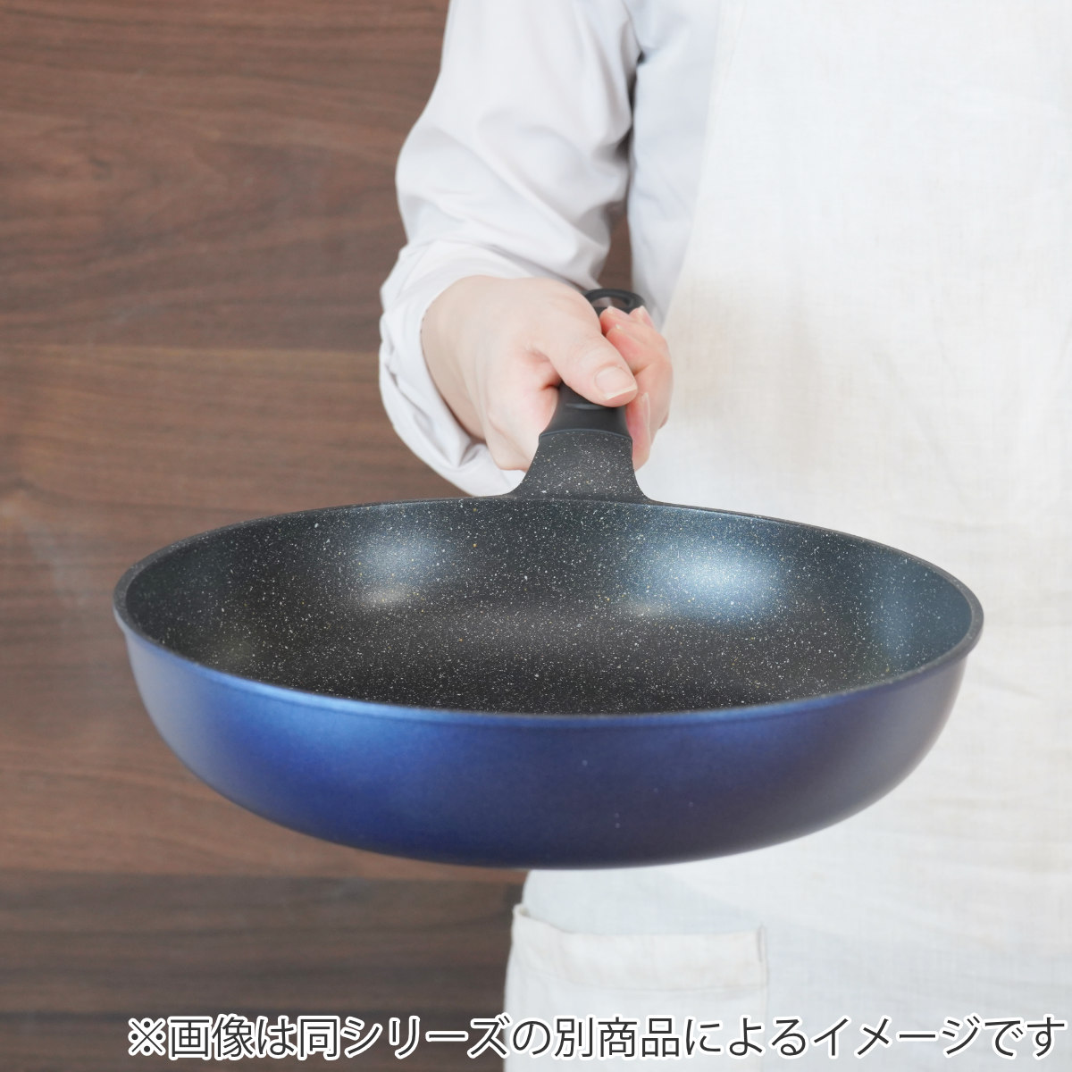 いため鍋 28cm IH対応 軽量 ウルトライト 深型フライパン ( ガス火対応 炒め鍋 ふっ素加工 フッ素加工 軽い 28センチ 深型 フッ素コーティング アルミ製 PFOAフリー )