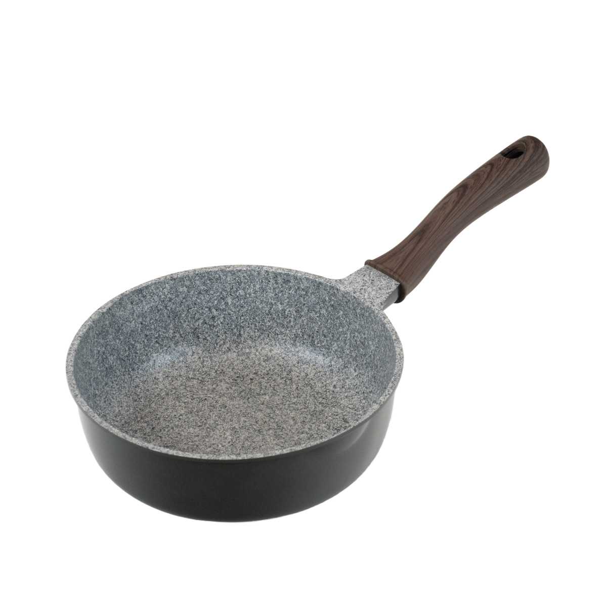 フライパン 20cm 深型 ガス火専用 デイズクックNeo 超軽量 ( ガス火対応 直火対応 炒め鍋 ふっ素加工 金属ヘラOK 軽い 20センチ ミニフライパン いため鍋 フッ素加工 フッ素コーティング アルミ製 )