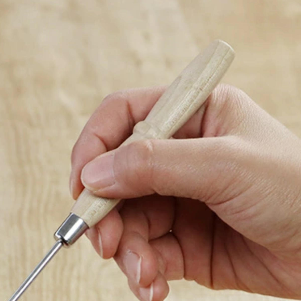 たこ焼きピック 元祖やきやき 天然木 ( タコ焼きピック ピック 日本製 たこ焼き用ピック ステンレス製 木柄 たこ焼き道具 グッズ たこ焼き返し 調理器具 調理小道具 )