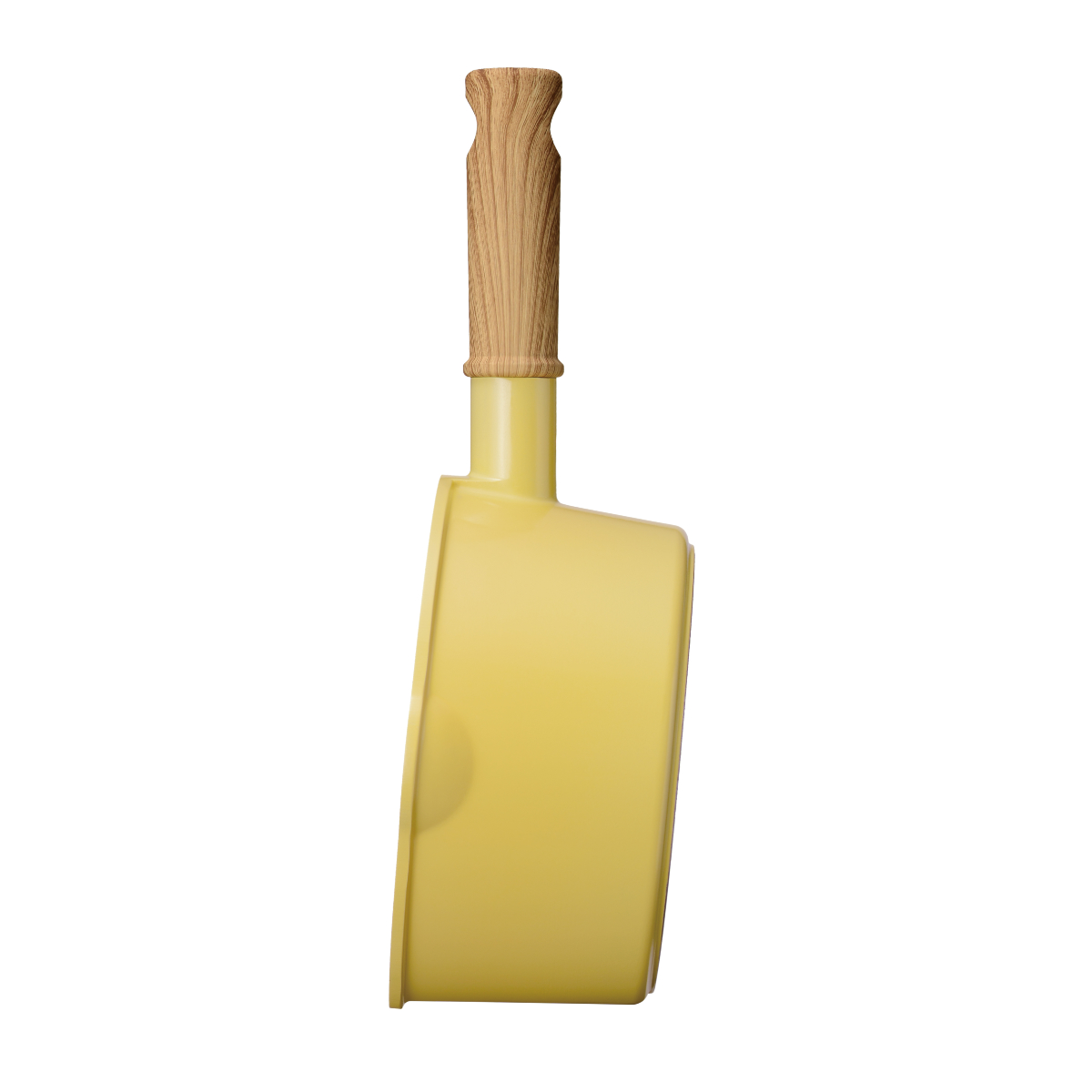 フライパン 16cm IH対応 ココミッケ 横置き スタンドパン ( 片手鍋 ミルクパン マルチパン フッ素加工 ガス火対応 調理器具 小鍋 小さい 自立 収納 便利 フッ素樹脂加工 アルミ製 アルミ鍋 木目調ハンドル 可愛い ) 【マリーピンク】 マリーピンク