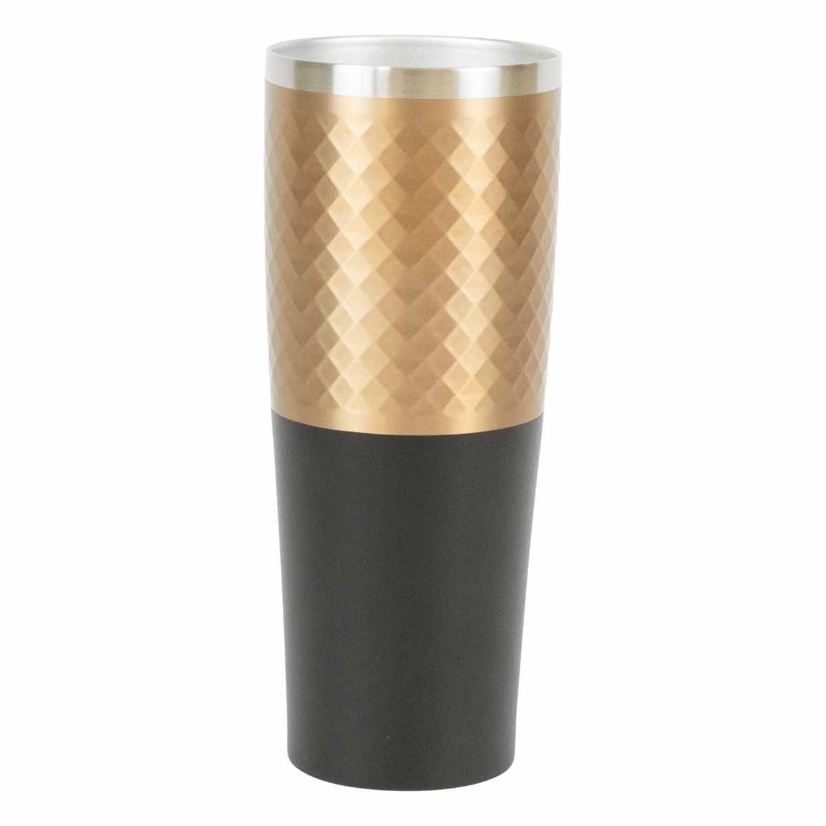 タンブラー 600ml フォルテック ステンレスカラータンブラー ( ステンレス 保温 保冷 真空断熱構造 ステンレスタンブラー ビアタンブラー 高級感 シンプル 丈夫 スマート設計 お酒 ビール 熱燗 焼酎 チューハイ ハイボール ) 【グレー】 グレー