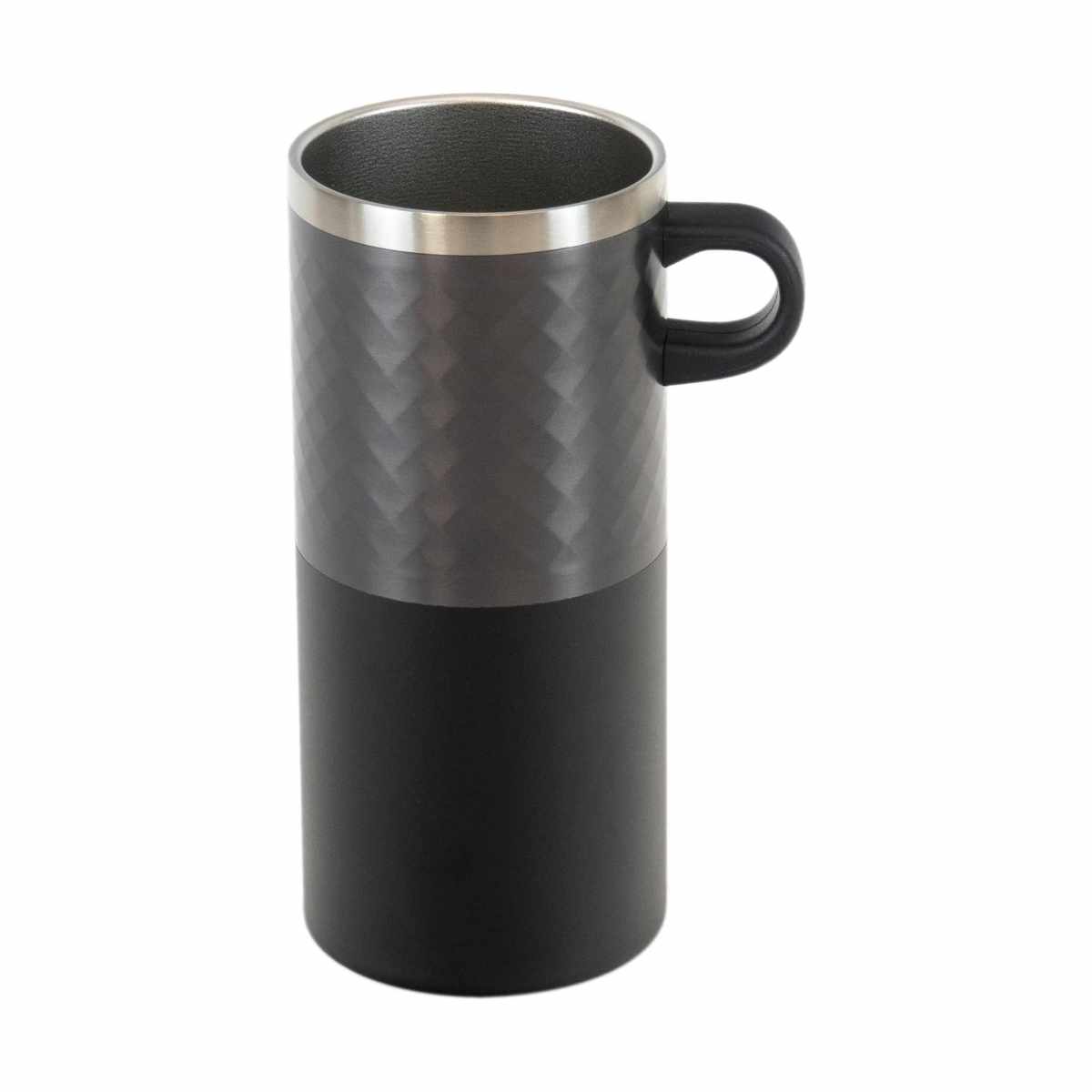 タンブラー 500ml フォルテック 取っ手付 缶ホルダー ( ステンレス 保温 保冷 真空断熱構造 缶 ホルダー ビール カン かん カバー 高級感 シンプル 缶ビール 缶チューハイ 500ml缶 クーラー 晩酌 宅呑み 取っ手付き ) 【コッパー】 コッパー