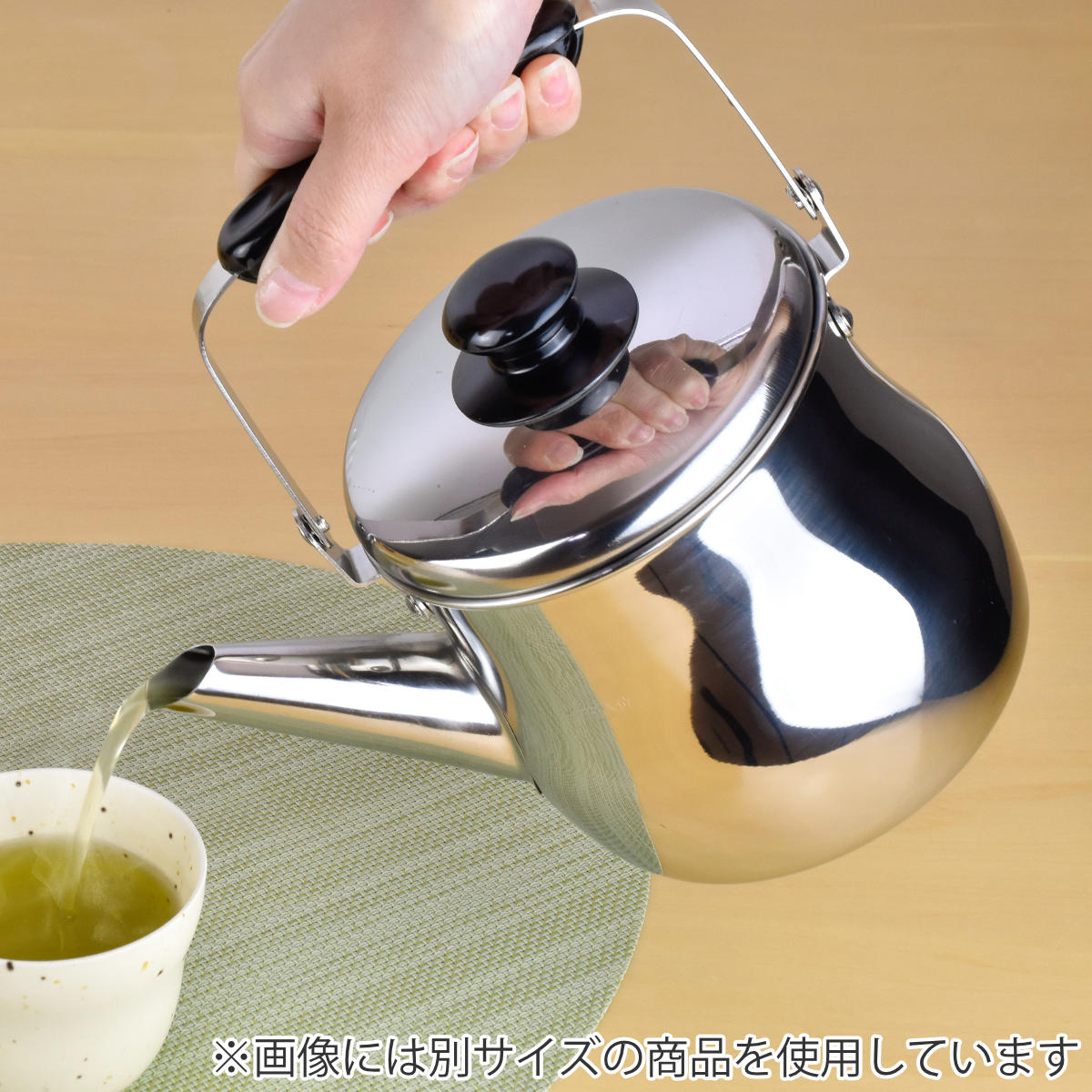 やかん 3.2L IH対応 リラカン 広口 ステンレスケトル ( ケトル ガス火対応 ステンレス 薬缶 ステンレス製ケトル シンプル 3.2リットル 湯沸かし 麦茶 お茶 ヤカン 洗いやすい )