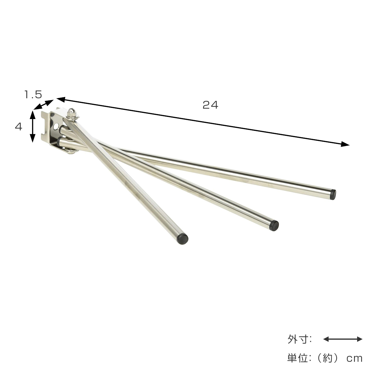 ふきん掛け SUIユニ 布巾かけ ( フキン掛け ふきんハンガー 3枚 収納 ステンレス カスタマイズ パーツ ハンガー 引っ掛ける ふきん タオル ハンドタオル 掛ける キッチン 日本製 )