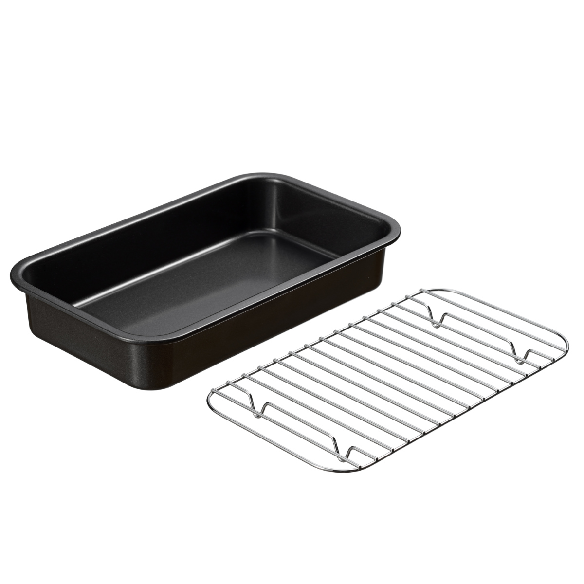 バット 角型 アミ付バット ポコフリット ( キッチンバット 浅型 鉄製 浅型バット 角バット トレー あみ付き スクエアバット スクエアトレー 角トレイ 角トレー 油切り )