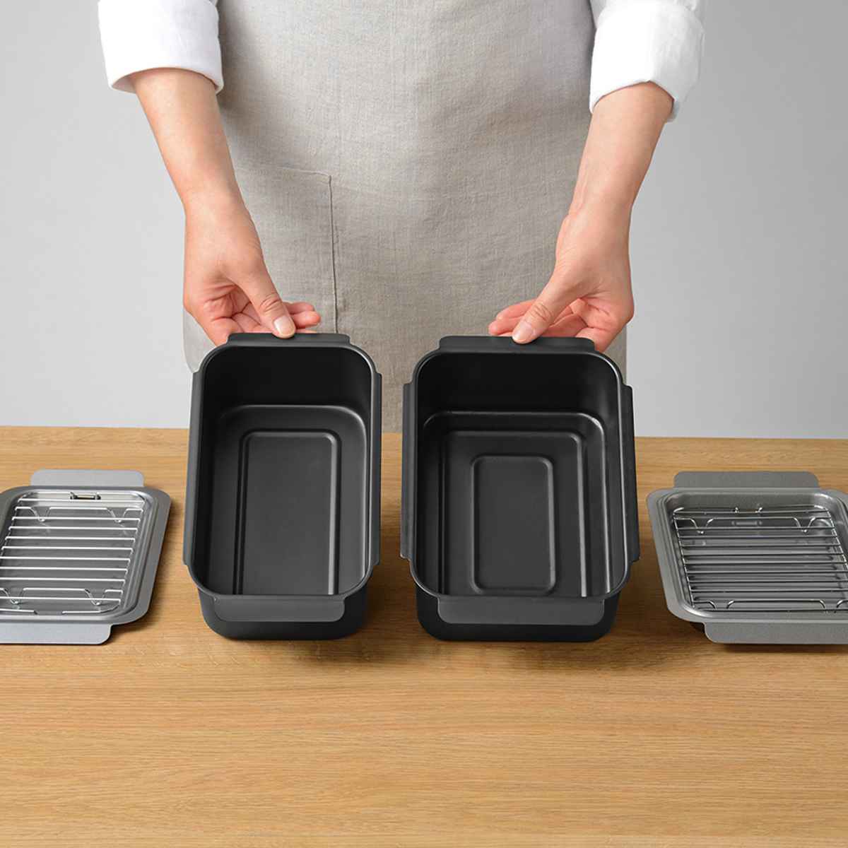 天ぷら鍋4点&揚げ物ざる セット IH対応 温度計付き ポコフリット 角型 ワイド ( ガス火対応 揚げ鍋 角型天ぷら鍋 鉄 蓋付き フライヤー 揚げ物用 ザル ざる ストレーナー フライバスケット 揚げ物鍋 コンパクト 少ない油 鉄製 )