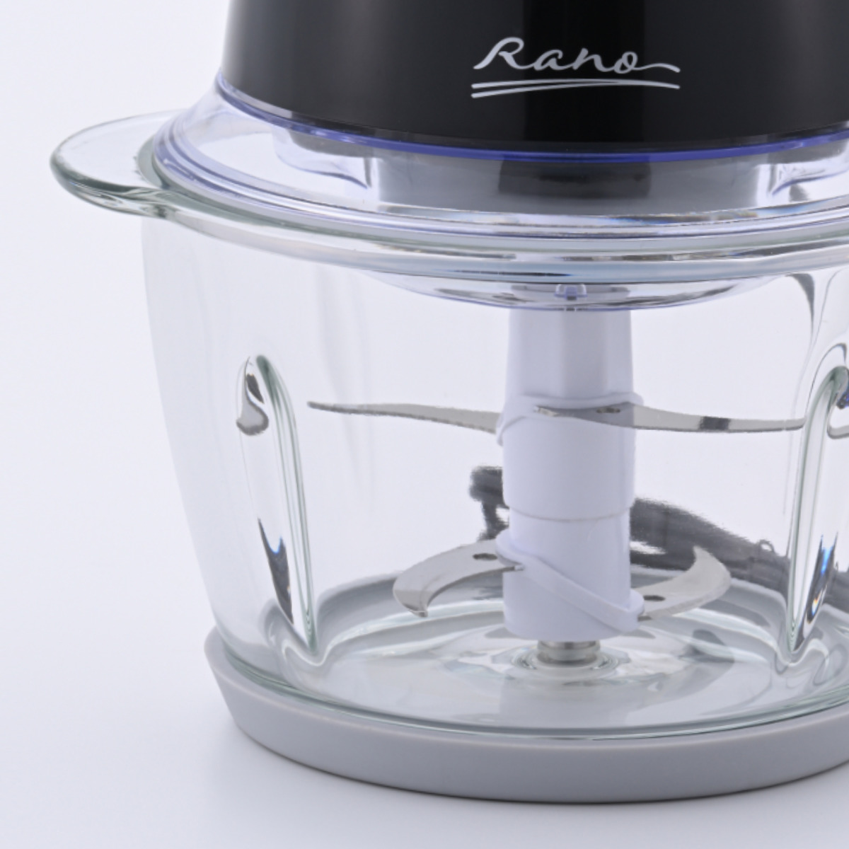 電動フードプロセッサー ラノー チョッパー みじん切り器 ( フードチョッパー ガラス製 調理家電 キッチン家電 みじん切り おろし 泡立て ホイップ 下ごしらえ 大根おろし とろろ コンパクト 料理家電 )