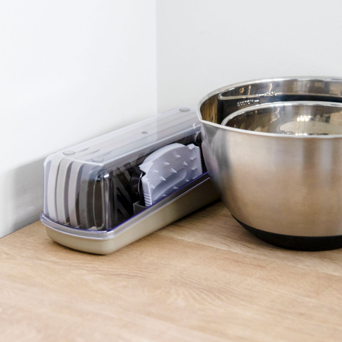 スライサーセット 6点セット モットプラス 調理器セット 日本製 ( スライサー おろし器 受け皿 安全ホルダー 千切り器 キッチンツール おろし金 調理器具 スライス 大根おろし 薬味おろし 千切り ケース付き )