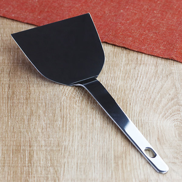 金属ヘラ 元祖ヤキヤキ屋台 ステンレス起し金 大 （ 起こし金 ヘラ