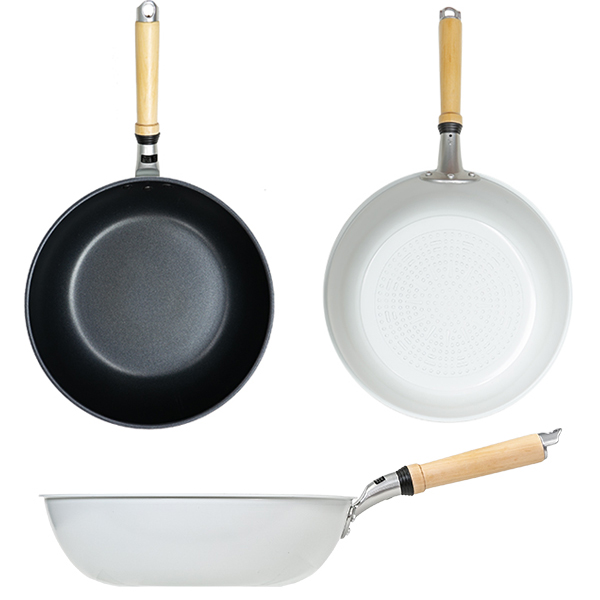 Dショッピング フライパン 炒め鍋 Ih対応 28cm オールクリーン 軽量 セラミック塗装 ガス火対応 深型フライパン アルミフライパン おすすめ 28センチ 軽い ディープパン セラミック加工 金属ヘラok 白 ホワイト おしゃれ 調理器具 オール熱源対応 カテゴリ の