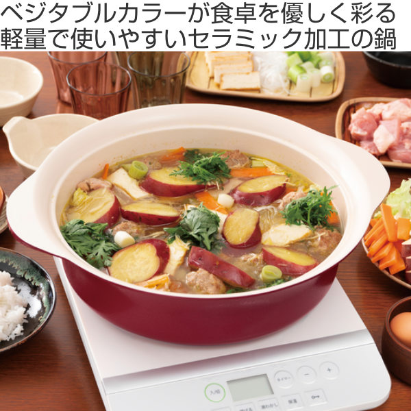 新光金属 省エネ卓上鍋24cm S-1070M