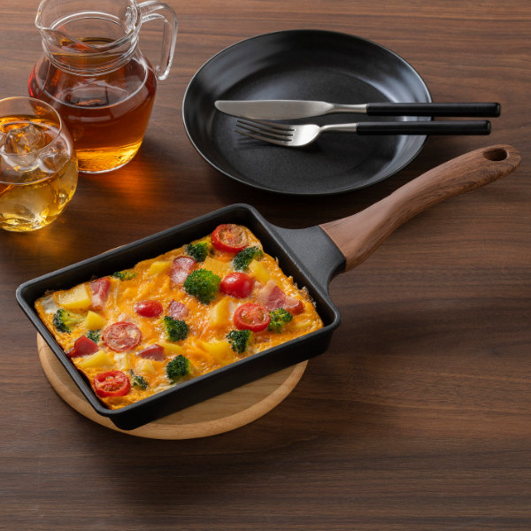 Lohaco 玉子焼き器 14 19cm Ih対応 Nトーン エヌトーン 送料無料 ガス火対応 ガス たまごやき 卵焼き器 たまご焼き器 エッグパン 玉子焼きパン 卵焼きパン 卵焼き 玉子焼き たまご焼き フッ素加工 タマゴ焼き フライパン リビングート ロハコ店