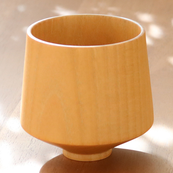 コップ 200ml 木製 バランスカップ 天然木 食器 ( マグカップ カップ 湯呑み 湯のみ 木目 マグ コーヒーカップ ワイン フリーカップ 木 ティーカップ 木製食器 おしゃれ 木製カップ 割れにくい )