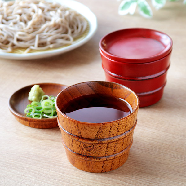 天然竹盆ざる・蕎麦猪口・薬味皿・箸5点セット