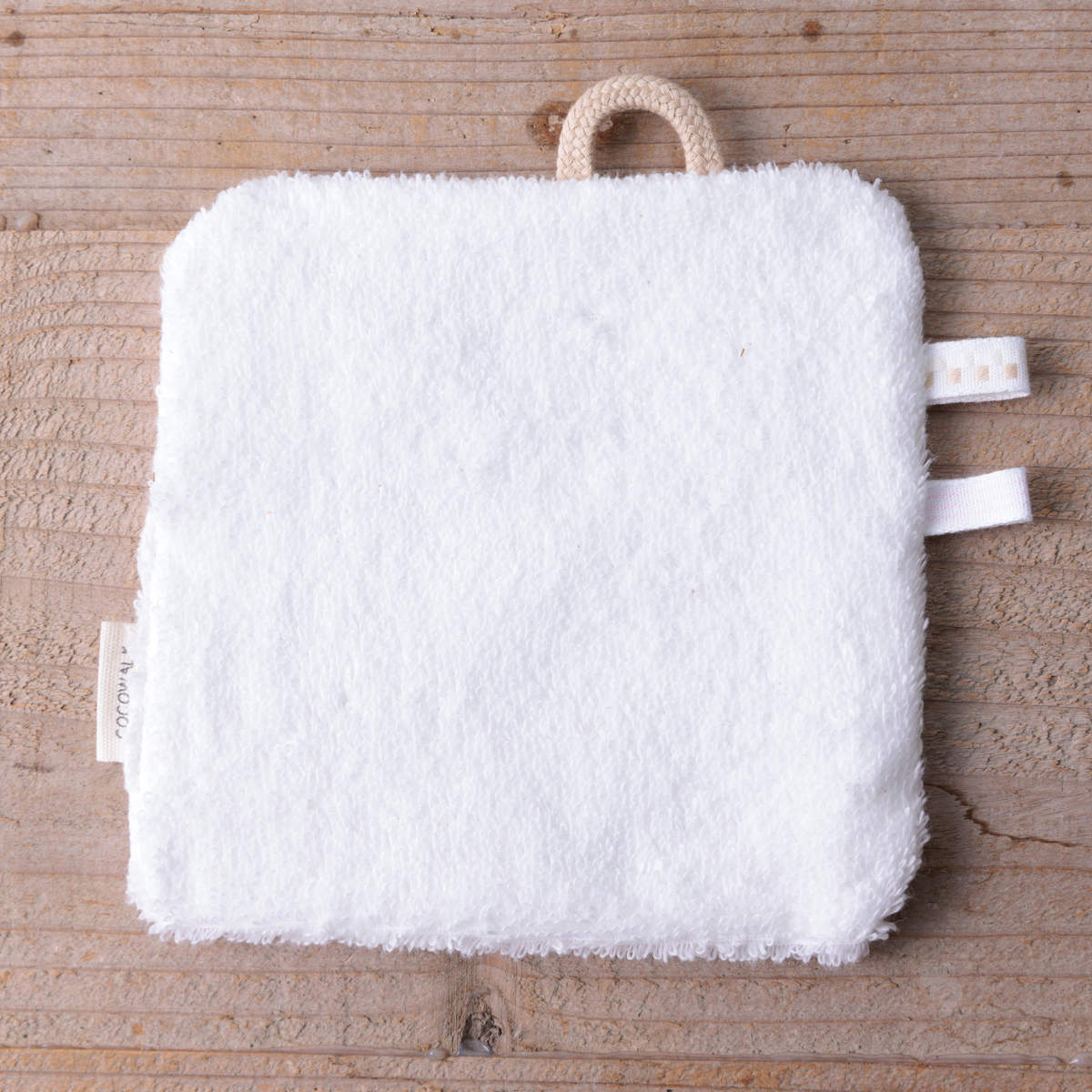 ベビー ニギニギハンカチ シリコンストラップ付き おもちゃ 落下防止 日本製 ベビーカー モチーフ ( 赤ちゃん カシャカシャ ハンカチ 布製 布おもちゃ ファーストトイ 知育玩具 にぎにぎ 玩具 綿100% コットン プレゼント ) 【ユニコーン】 ユニコーン