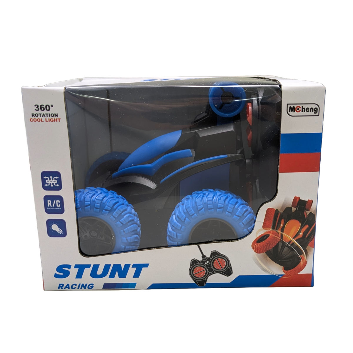 ラジコンカー アクションラジコン 360度回転 ※色は選べません ( おもちゃ ラジコン 子供向け 車 くるま 玩具 人気 ギフト 男の子 女の子 かっこいい リモコンカー 大人 子供 遊び 簡単操作 乾電池式 クリスマス 誕生日 プレゼント )