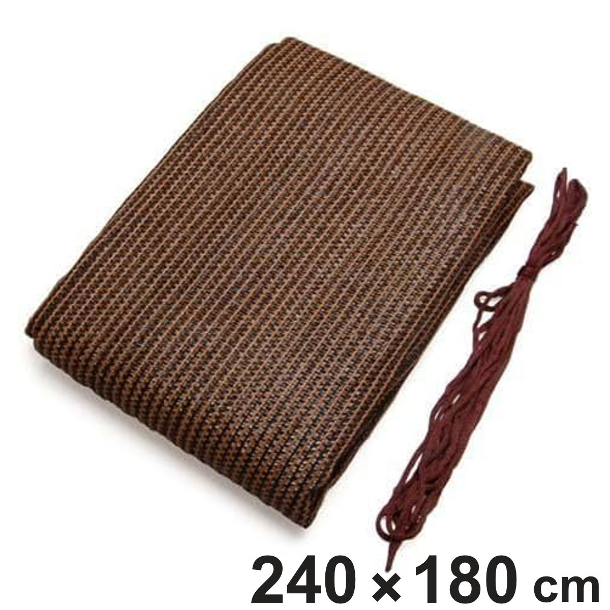 日よけシェード LLサイズ 240×180cm （ サンシェード 日除け すだれ 日よけ 省エネ 日差し エコ 暑さ対策 ベランダ ガーデン 庭 エクステリア 屋外 目隠し 防犯 ）