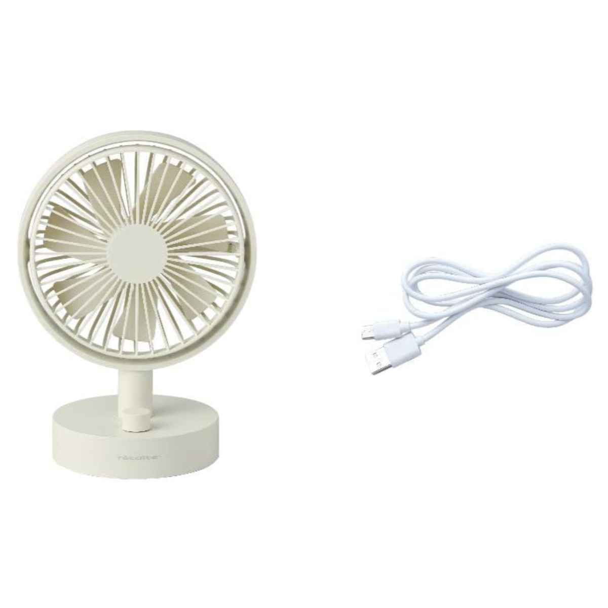 扇風機 コードレス テーブル ファン （ ミニ扇風機 携帯扇風機 充電式 卓上 DCモーター USB充電 小型扇風機 卓上扇風機 ハンディファン 自立 クーラー 熱中症対策 アウトドア 災害時 ）