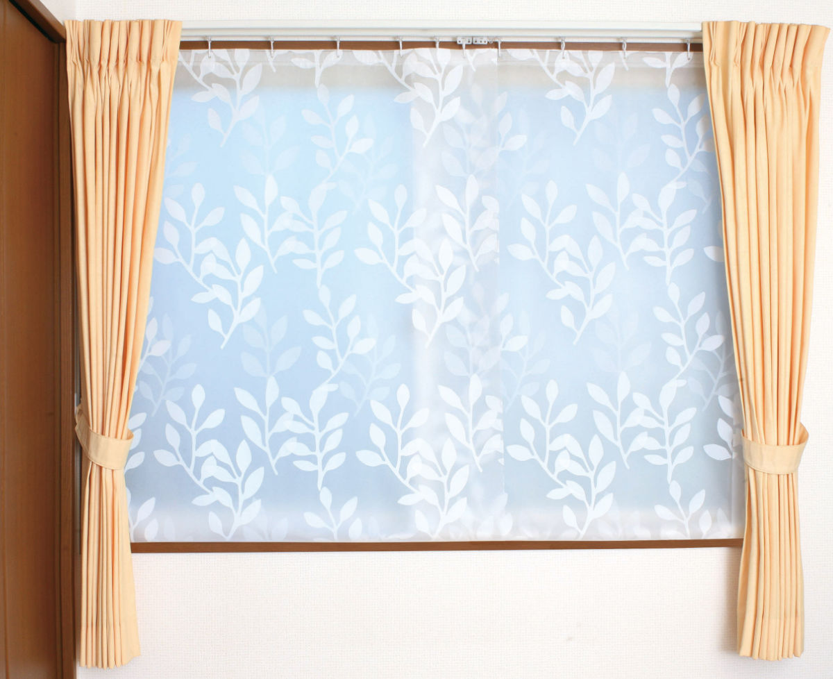 断熱カーテン あったか キープ カーテン 腰高窓用 幅110×丈145cm