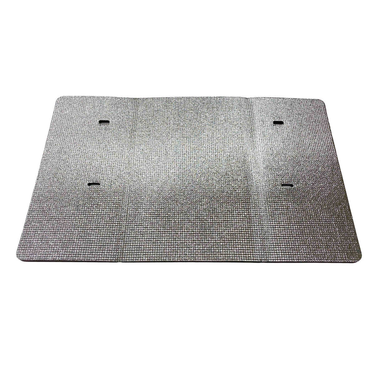 室外機カバー 室外機の日よけパネル ベルトタイプ 80×48.5cm ( エアコン室外機カバー エアコンカバー アルミ ベルト 日除け 日光対策 直射日光 エアコン 室外機 遮熱 断熱 日よけ パネル カバー 庭 ベランダ 省エネ 節電 )