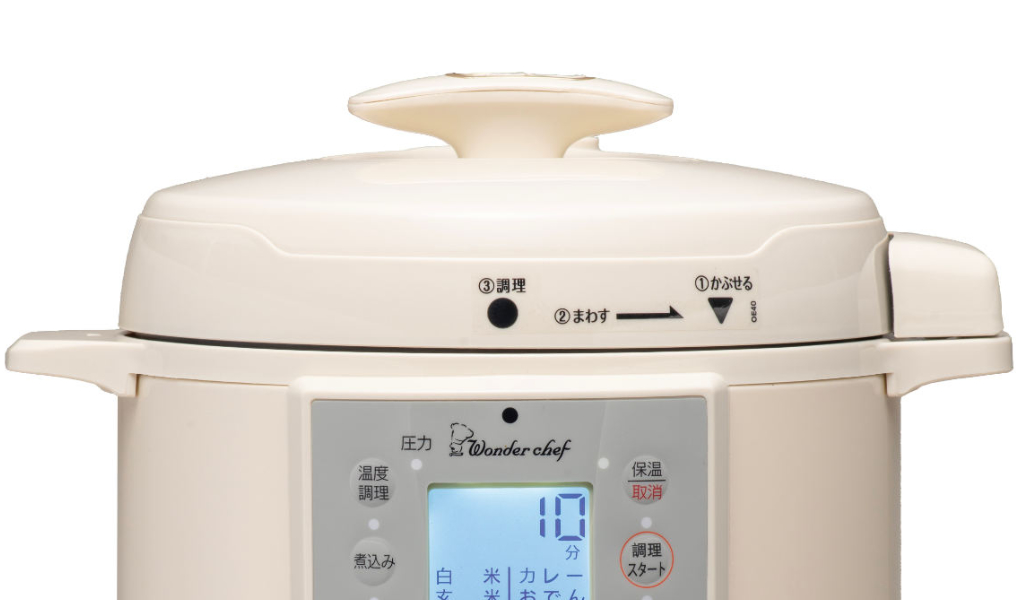 ワンダーシェフ マイコン 電気圧力鍋 4L 楽ポンヌージュ ホワイトOEDG40 Amazon | ワンダーシェフ マイコン電気圧力鍋 4L スターター