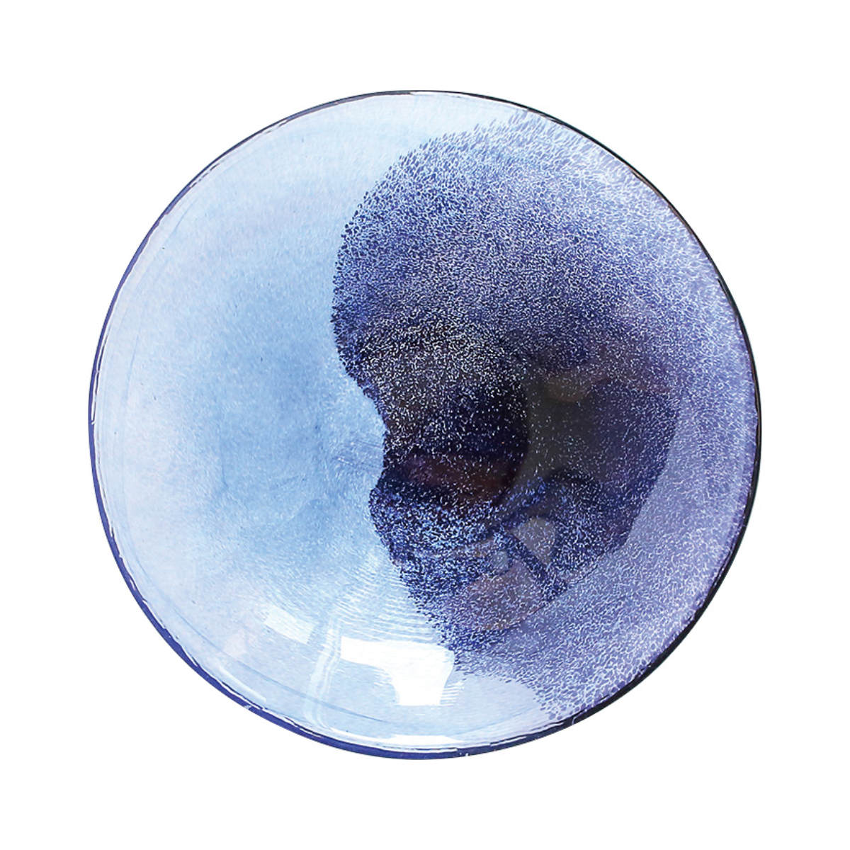 皿 空のいろどり 取皿 ( ガラス 日本製 お皿 プレート 小鉢 器 ボウル 16cm おしゃれ かわいい スイーツ お菓子 デザート フルーツ きれい 空 ガラス製 ) 【夕焼け】 夕焼け