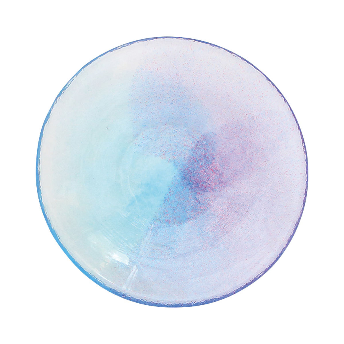 皿 空のいろどり 取皿 ( ガラス 日本製 お皿 プレート 小鉢 器 ボウル 16cm おしゃれ かわいい スイーツ お菓子 デザート フルーツ きれい 空 ガラス製 ) 【夕焼け】 夕焼け