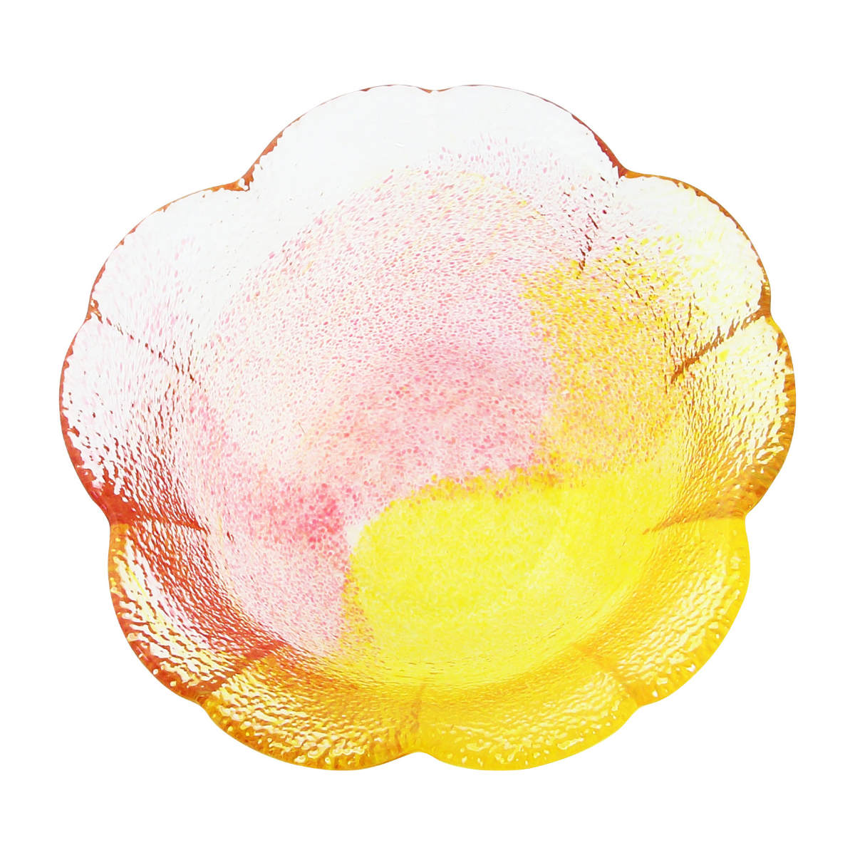 小鉢 桜のいろどり ( ガラス 日本製 8.5cm 食器 器 鉢 おしゃれ かわいい スイーツ お菓子 デザート フルーツ きれい 空 ガラス製 ) 【白桜】 白桜